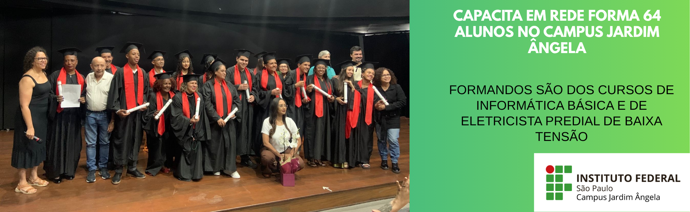 Capacita em Rede forma 64 alunos no Campus Jardim Ângela